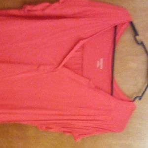 Merona mango cropped shirt sleeved dress shirt size 3x.